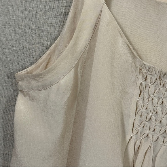 GAP Silk Smocked Festival Tank Top Medium - Picture 5 of 11